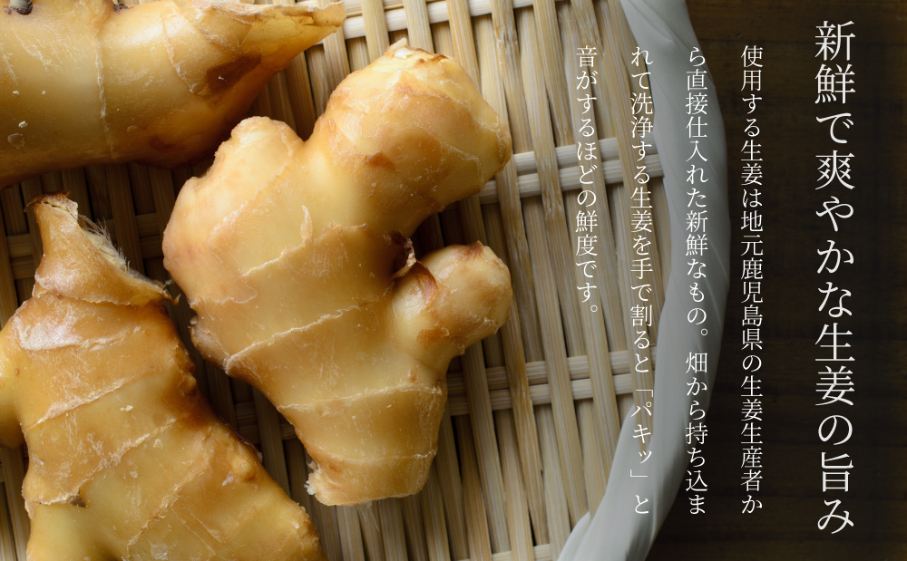 □【健康習慣】生姜のバラエティセット 4種